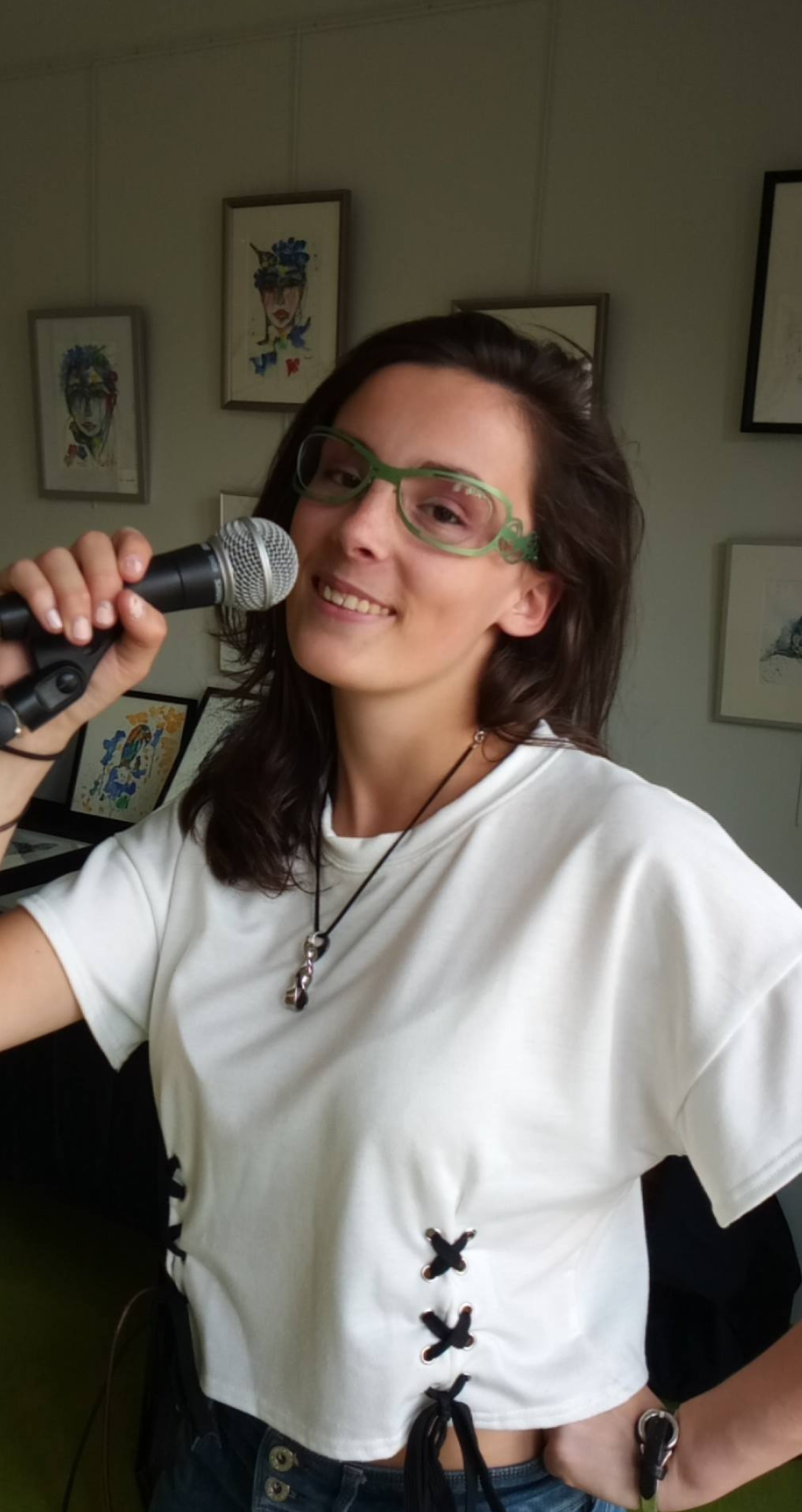 Chanteuse animation musicale pour vernissage à Lille